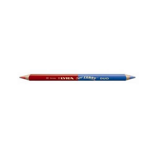 LYRA DUO Super FERBY Farbstift rot/blau, Silbenstift & Lehrerstift