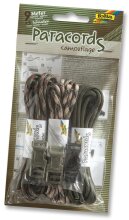 folia Paracord Set Camouflage 3 x 3 m Schnüre inkl....