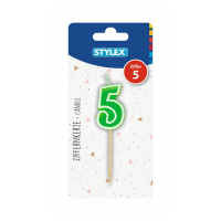 Stylex Zahlenkerze 5