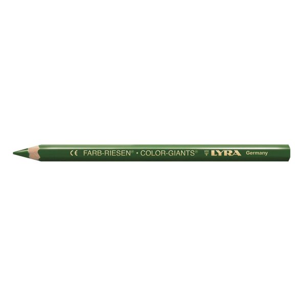 LYRA Farb-Riesen Einzelstift lackiert, Grün metallic