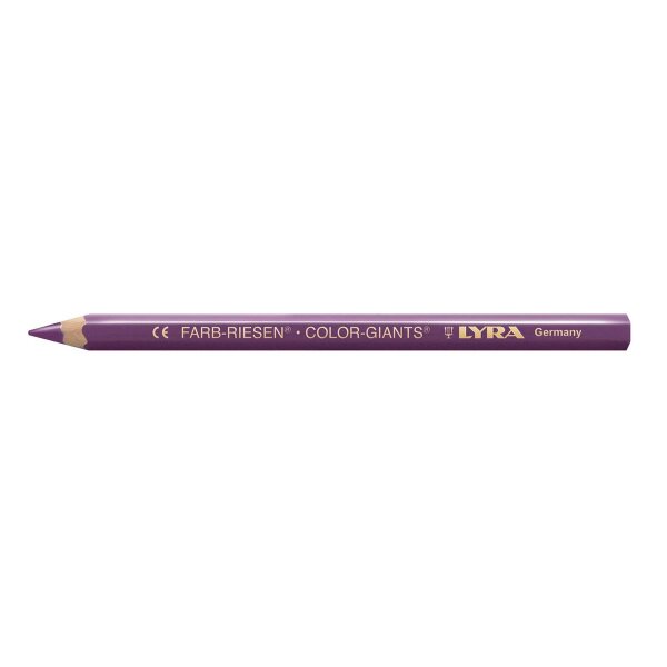 LYRA Farb-Riesen Einzelstift lackiert, Lila metallic