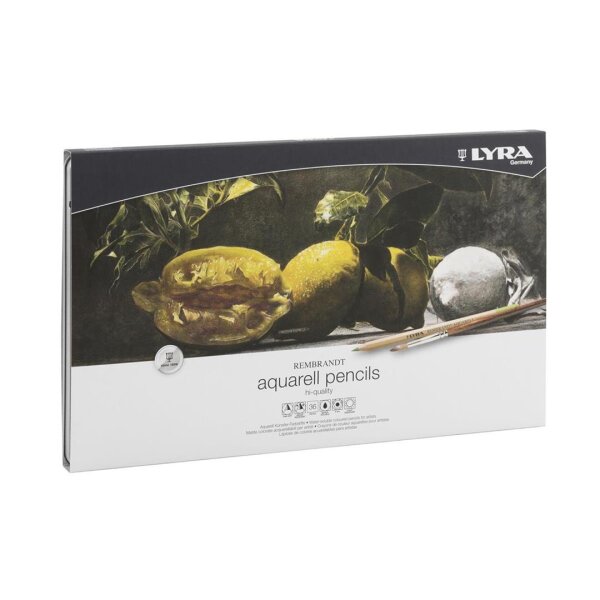 LYRA Künstlerstifte REMBRANDT Aquarell, 36er Metalletui