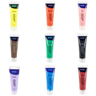 Stylex Acrylfarbe 83 ml - 20er Set (frei w&auml;hlbar)