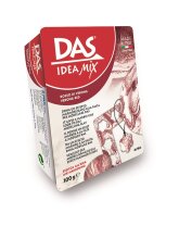 DAS IDEA Mix marmorierte Modelliermasse 100g, Rot -...