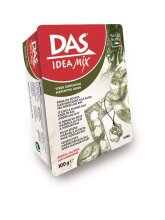 DAS IDEA Mix marmorierte Modelliermasse 100g, Grün