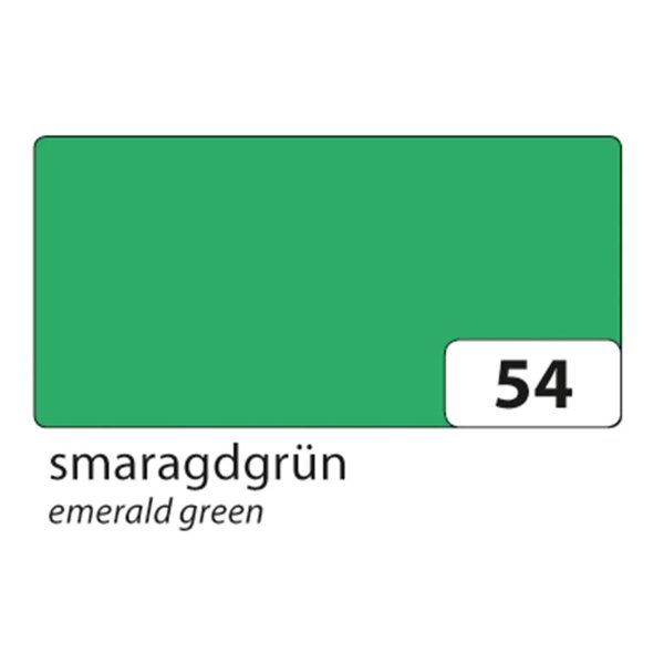 5x folia Fotokarton 50 x 70 cm 300 g/qm Smaragdgrün
