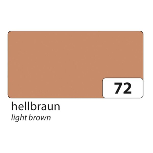 5x folia Fotokarton 50 x 70 cm 300 g/qm Hellbraun