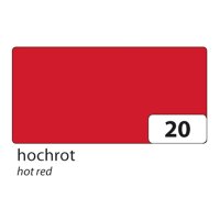 folia Fotokarton 50 x 70 cm 300 g/qm Hochrot