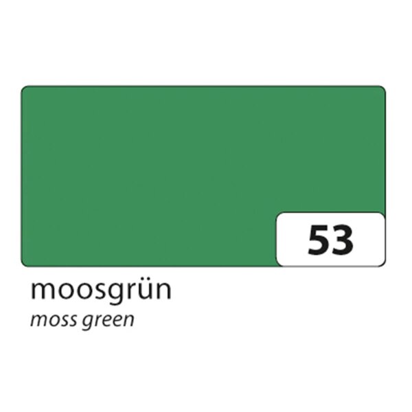 folia Fotokarton 50 x 70 cm 300 g/qm Moosgrün