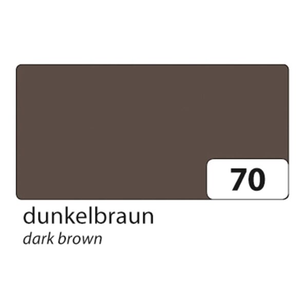 folia Fotokarton 50 x 70 cm 300 g/qm Dunkelbraun