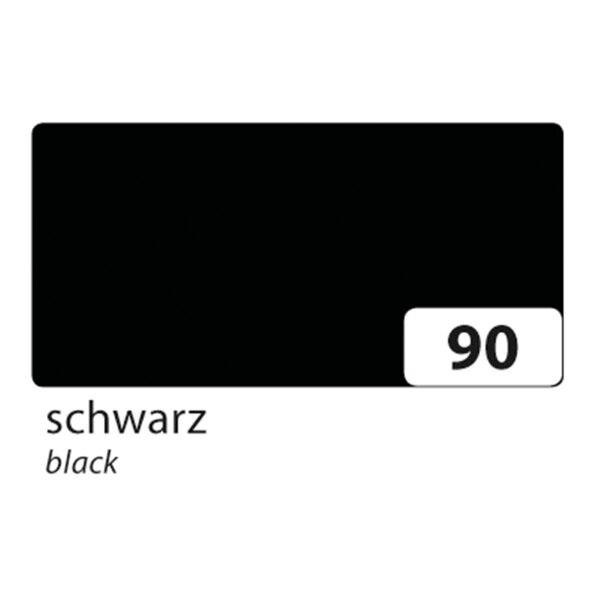 folia Fotokarton 50 x 70 cm 300 g/qm Schwarz