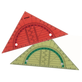 Stylex Geometrie-Dreieck 16 cm biegsam und abheftbar