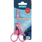 STYLEX Design-Bastelschere, Pink