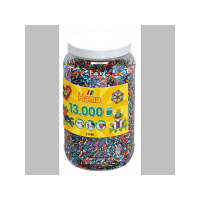 Hama 13000 Midi Bügelperlen Dose - Mix 90 gestreift
