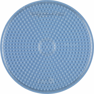 Hama Stiftplatte für Midi Bügelperlen, Kreis groß transparent