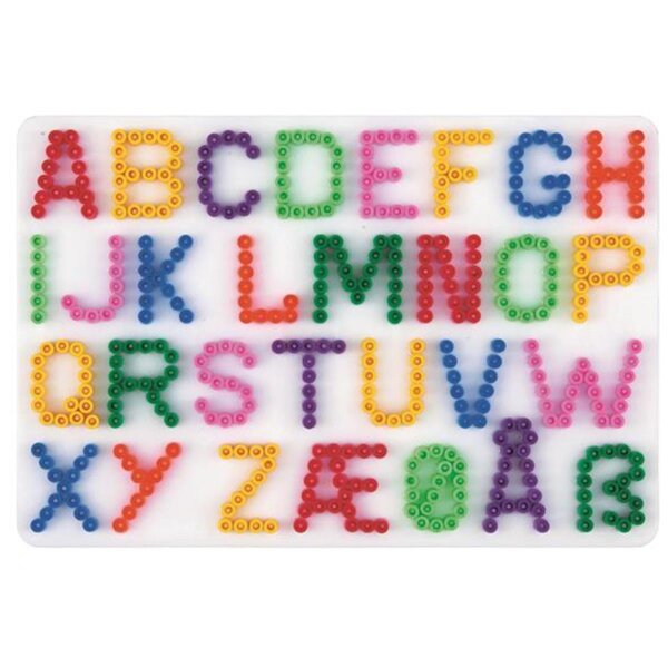 Hama Stiftplatte für Midi Bügelperlen, Buchstaben