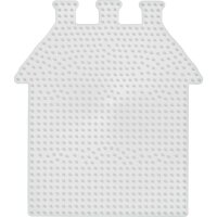 Hama Stiftplatte für Midi Bügelperlen, Haus