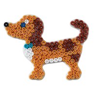 Hama Stiftplatte für Midi Bügelperlen, Hund klein