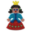 Hama Stiftplatte f&uuml;r Midi B&uuml;gelperlen, Prinzessin klein