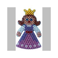 Hama Stiftplatte für Maxi Bügelperlen, Prinzessin