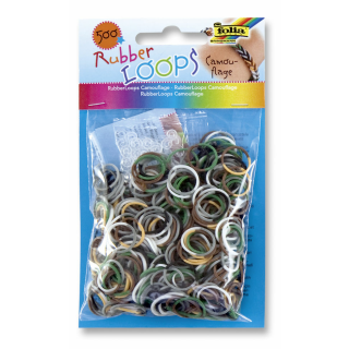 RubberLoops Gummibänder 500 Camouflage