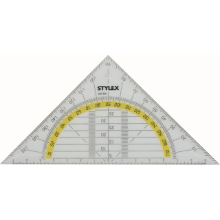 STYLEX Geometrie-Dreieck 16 cm