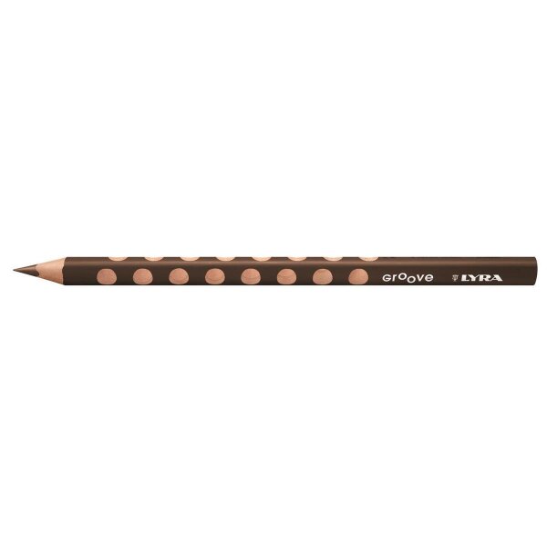 LYRA GROOVE Jumbo Farbstift, van-Dyck-Braun