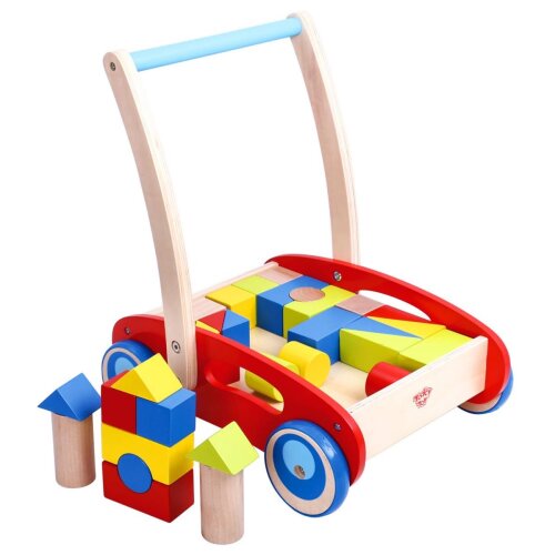 Tooky Toy Spiel- und Lauflernwagen