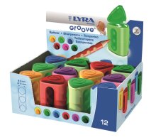 12 X LYRA Groove Doppelspitzer-Dose