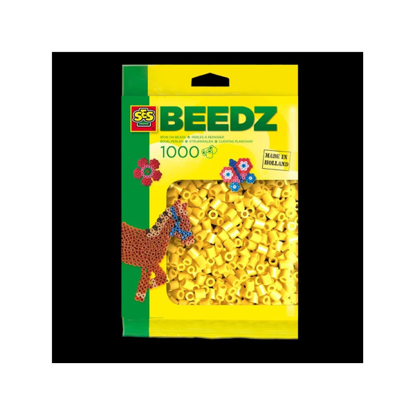 SES BEEDZ 1000 Bügelperlen - Gelb