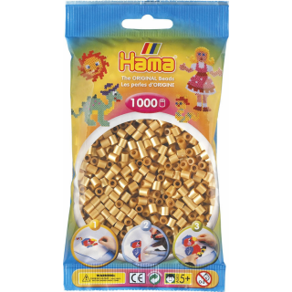 Hama 1000 Midi Bügelperlen Gold