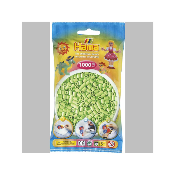 Hama 1000 Midi Bügelperlen 47 - Pastell-Grün