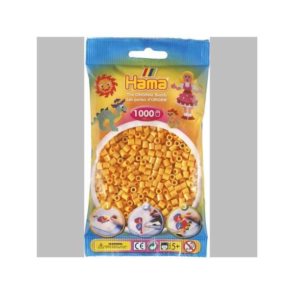 Hama 1000 Midi Bügelperlen 60 - Teddybären-Braun
