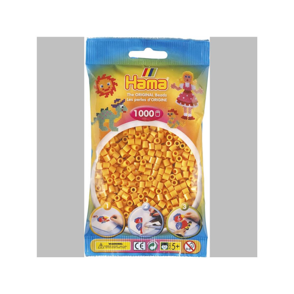 Hama 1000 Midi Bügelperlen 60 - Teddybären-Braun