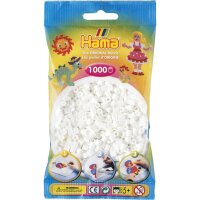 Hama 1000 Midi Bügelperlen 01 - Weiß