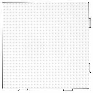 Hama Midi Stiftplatte 234 - Quadrat (groß)