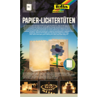 Folia Papier-Lichtertüten 5 Stk. Blanko 19 x 11,5 x...