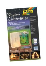 Folia Papier-Lichtertüten 5 Stk. Gras - Ausverkauf