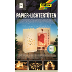 Folia Papier-Lichtertüten 5 Stk. Herzen - Ausverkauf