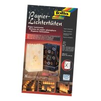Folia Papier-Lichtertüten 5 Stk. Norwegermuster -...