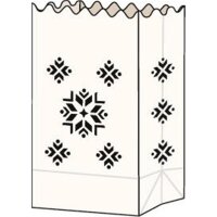 Folia Papier-Lichtertüten 5 Stk. Norwegermuster -...