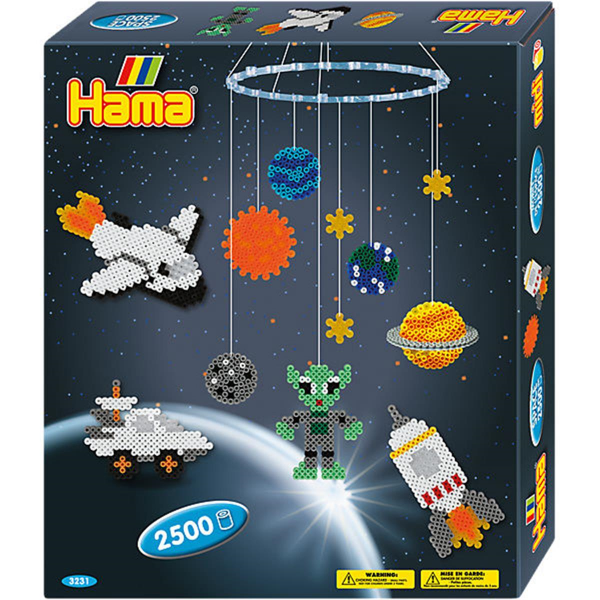 Hama Midi Bügelperlen Set Weltraum Mobile