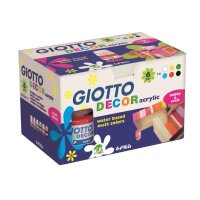 Lyra GIOTTO Decor Acrylfarbe 6 x 25 ml sortiert