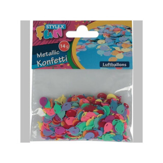 Stylex 14g Konfetti Luftballons Metallic - Ausverkauf