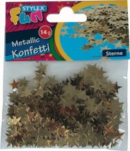 Stylex 14g Konfetti Sterne Metallic versch. Farben -...