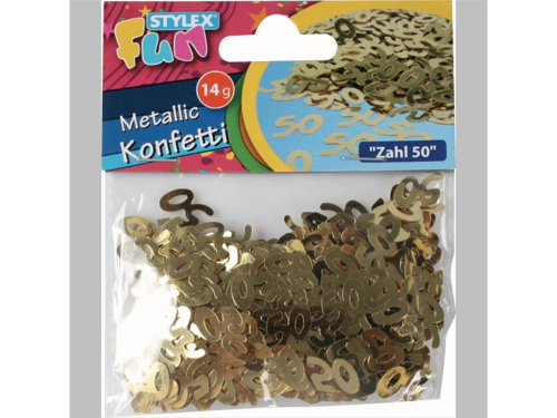 Stylex 14g Konfetti 50 Gold Metallic - Ausverkauf