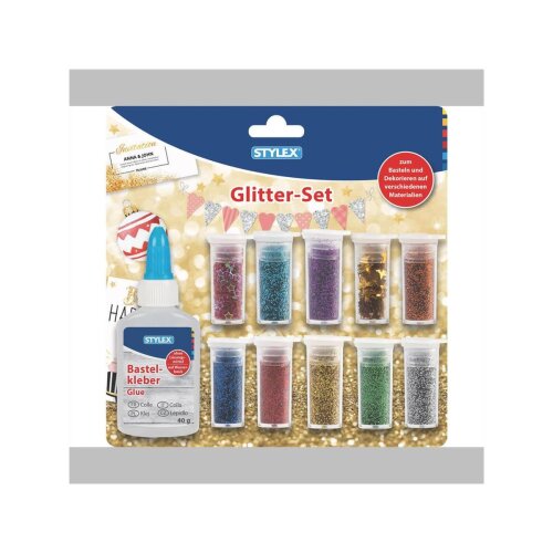 Stylex Glitter-Set 11-teilig