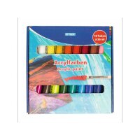Stylex Acrylfarben 18 Tuben a 36 ml