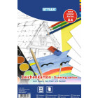 Stylex Zeichenkarton 190gr. 20, Blatt DIN A4