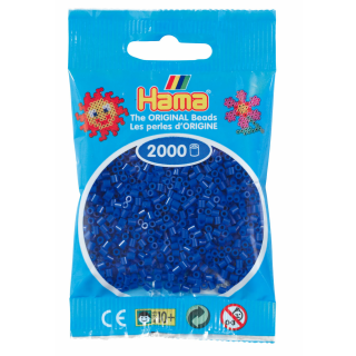 Hama 2000 Mini Bügelperlen - Ø 2,5 mm (ab 10 Jahren)  - Blau